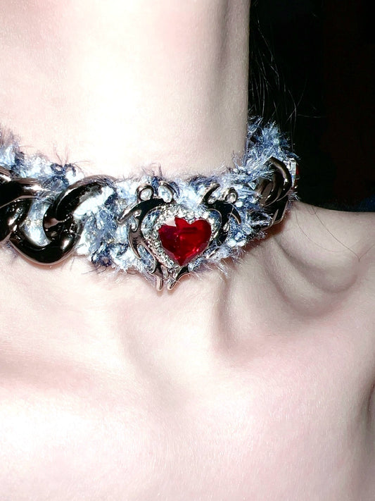 "Imprisoned Heart" Gothic Choker