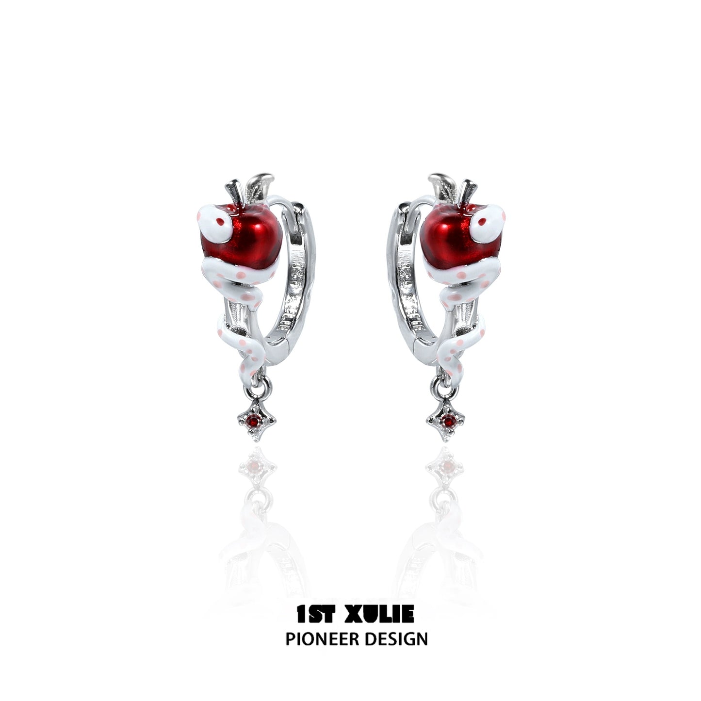 Forbidden Apple Snake Ear Clip