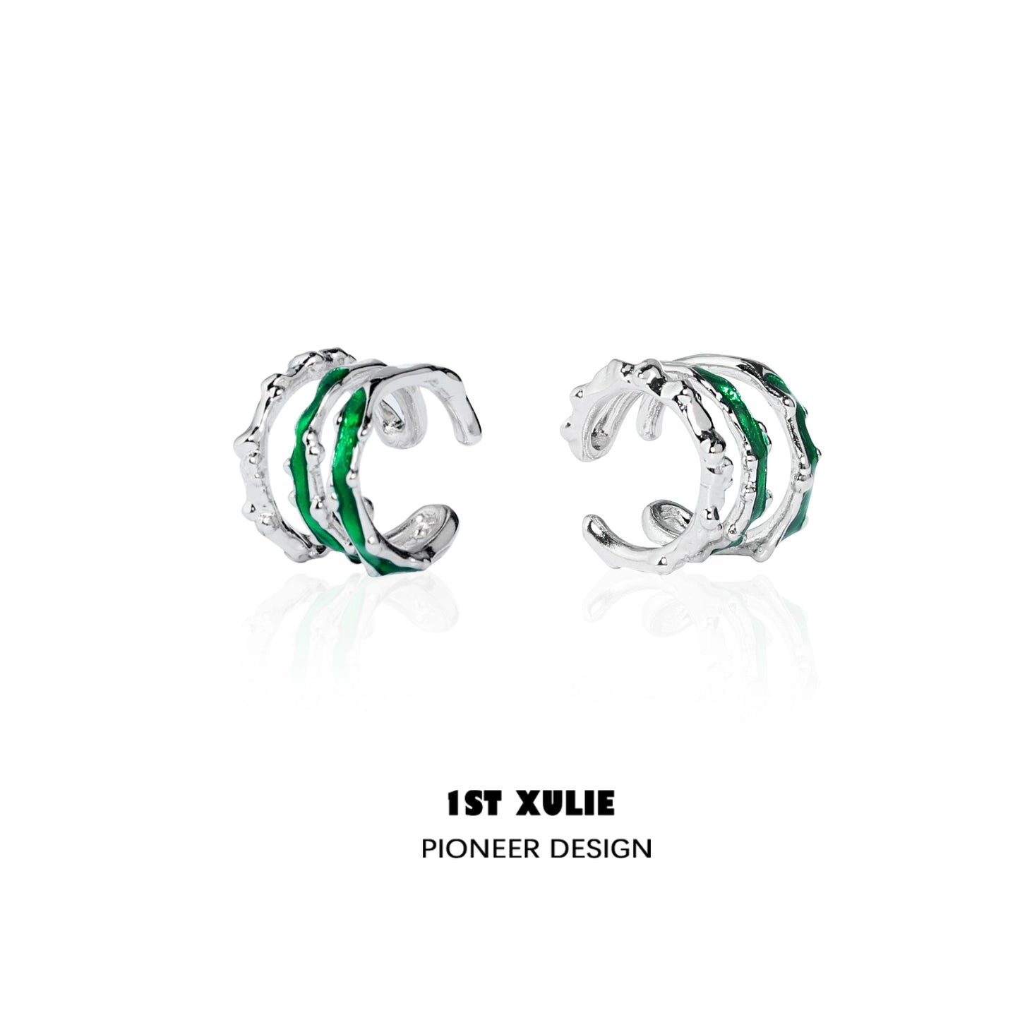 Mystic Slytherin Snake Ear Cuff
