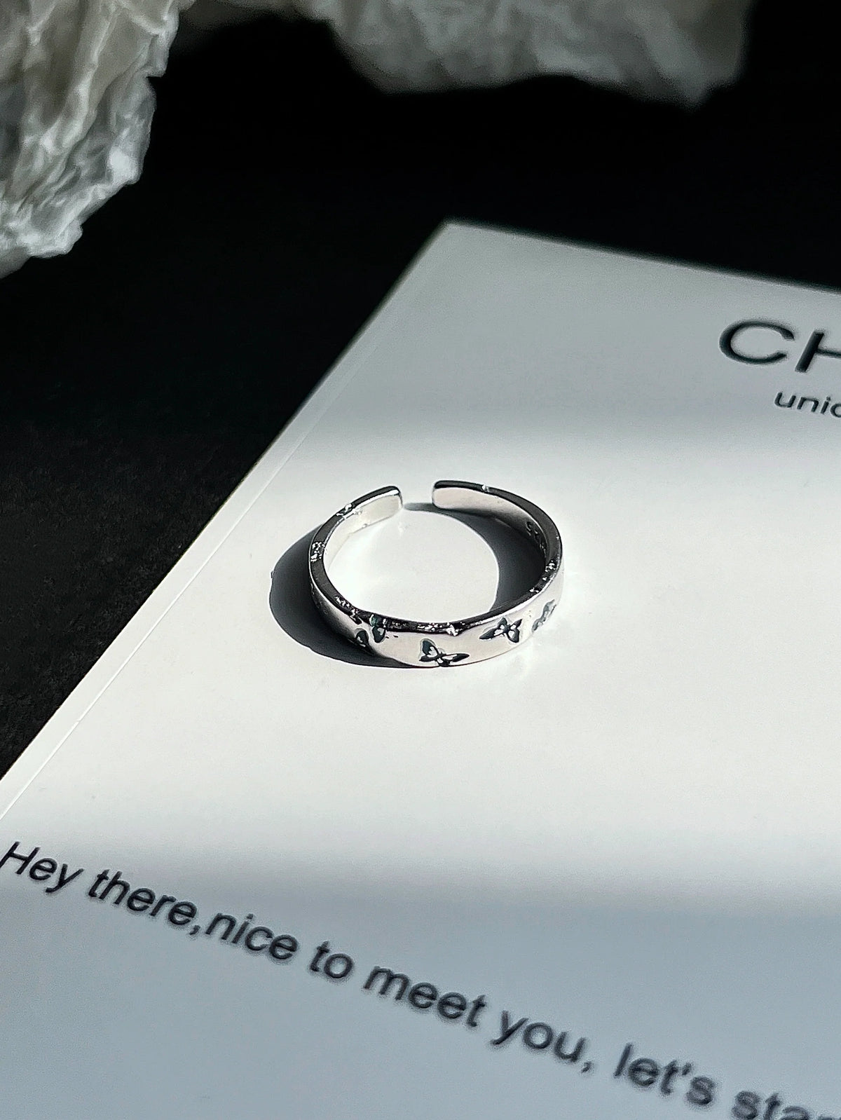 "Butterfly Mark" Mysticism Ring
