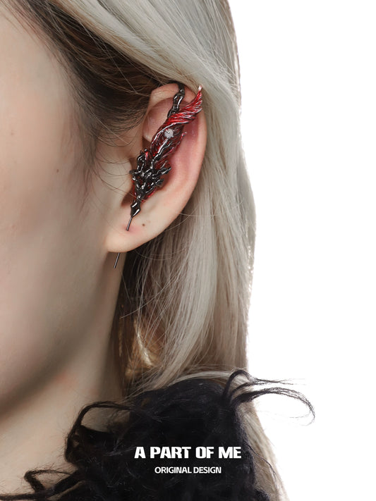 Enchanted Feather Ear Piercing Needle