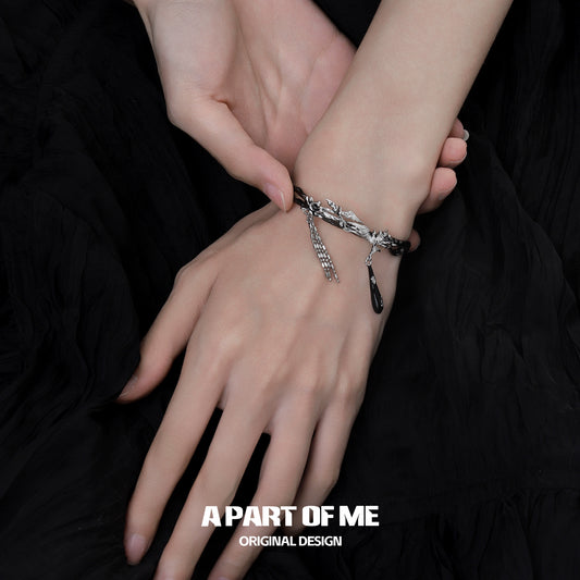 Dark Flight Bird Bracelet