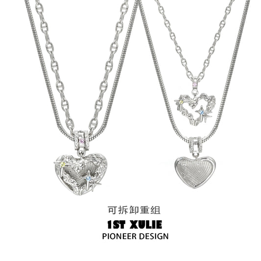 Rebel Heart Removable Clavicle Chain