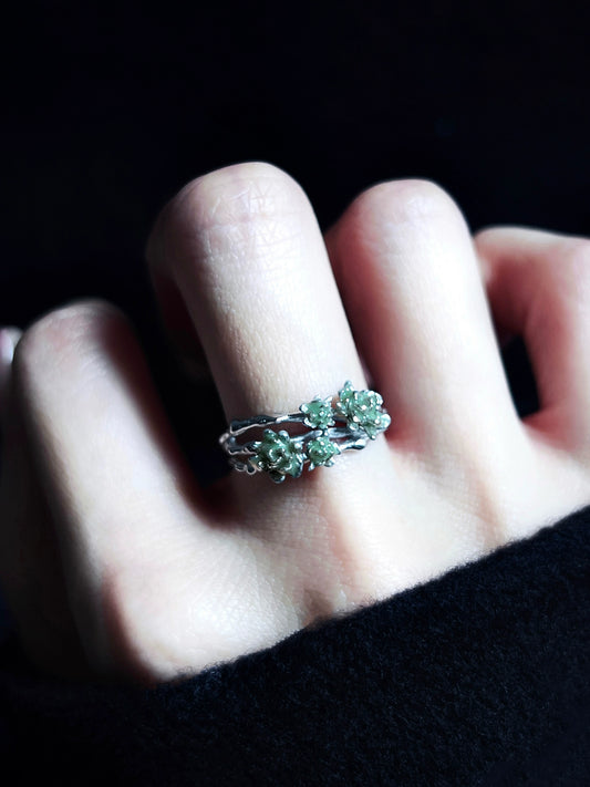 "Sunny Jasmine" Vine Ring