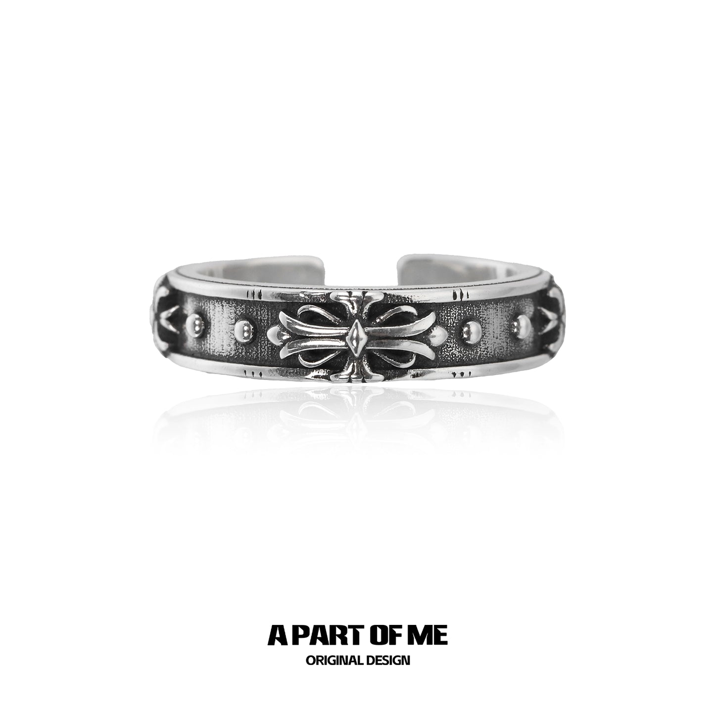 Dark Iris Retro Ring
