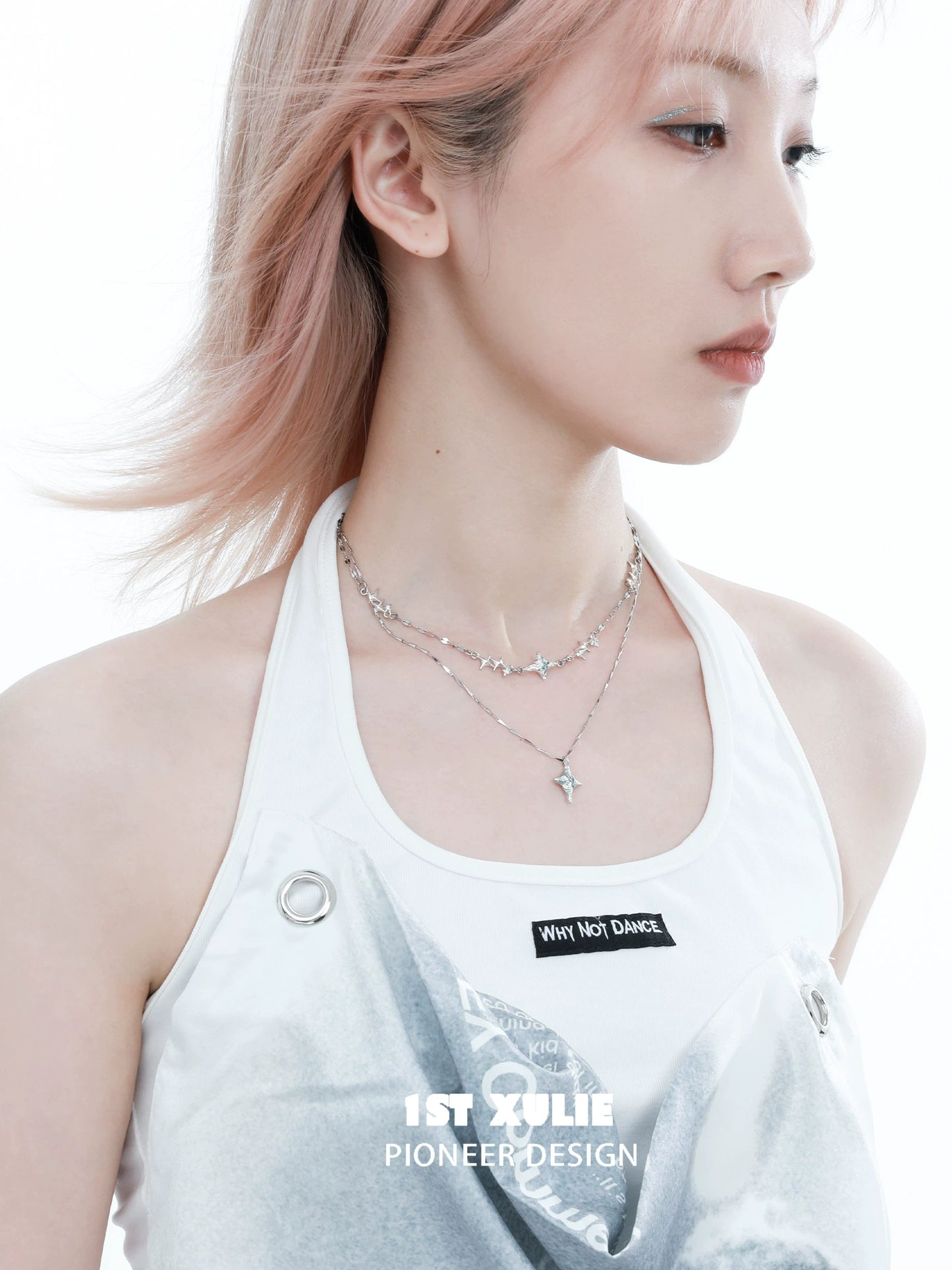 Blue Starry Sky Cool Necklace