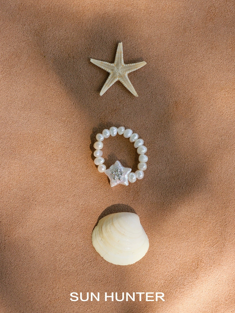 Island Star Pearl Ring