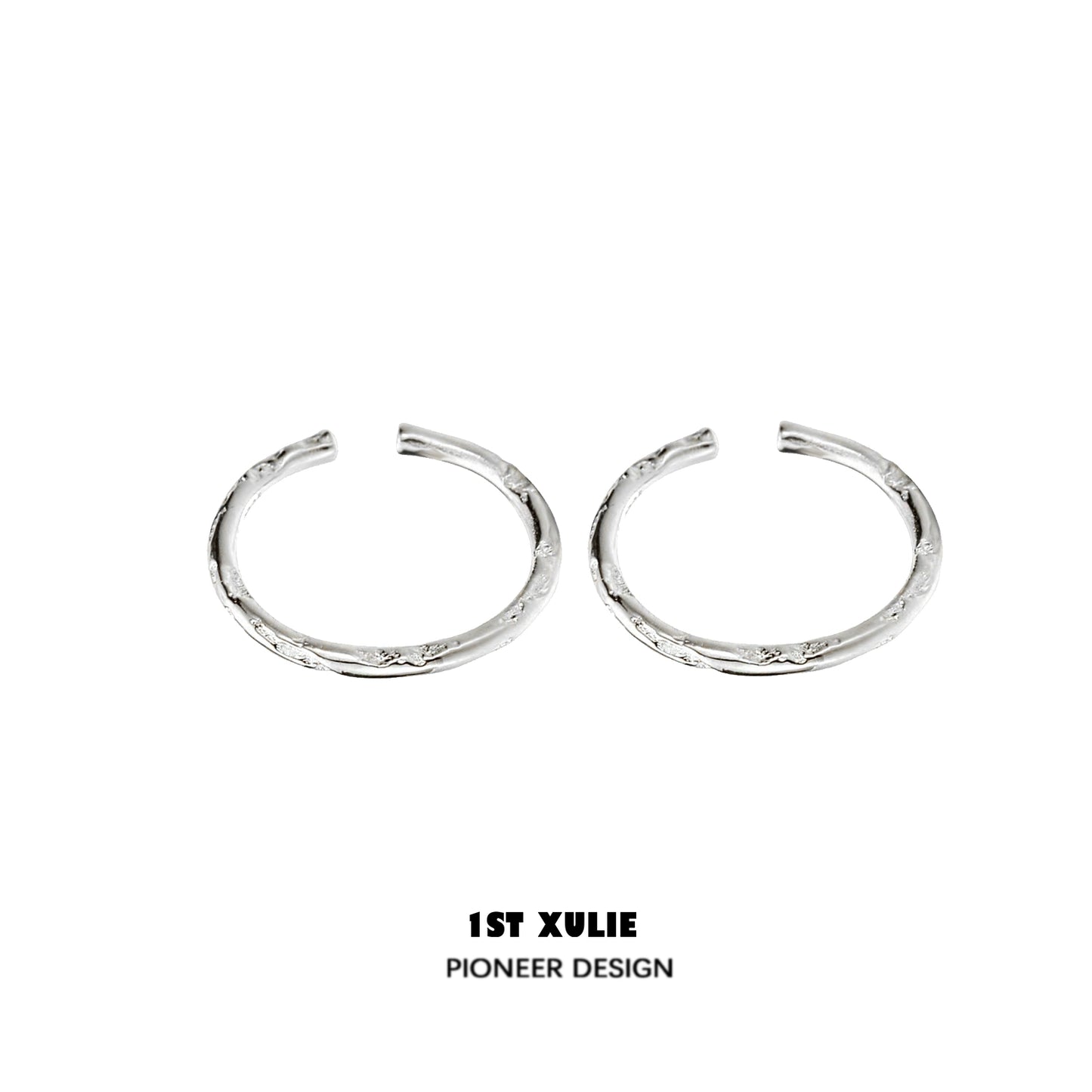 Exquisite Textured Silver Ring