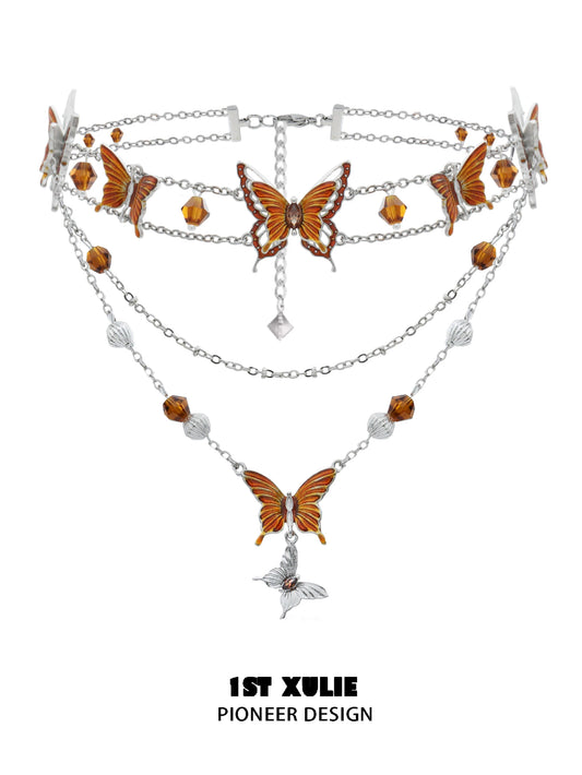Desolation Rebirth Butterfly Necklace