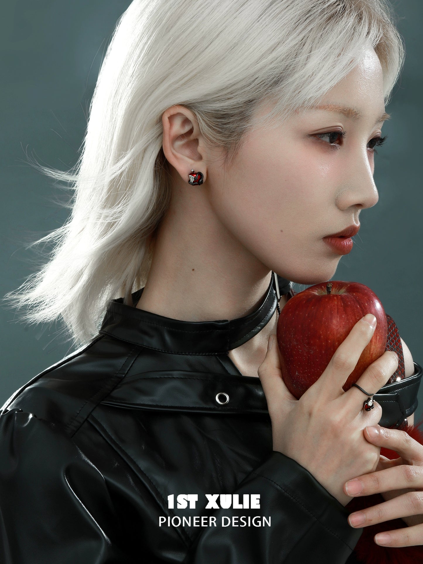 Wicked Apple & Snake Ear Studs