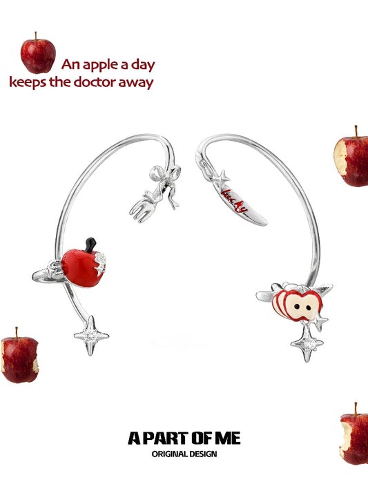 Summer Sweet Apple Ear Cuffs