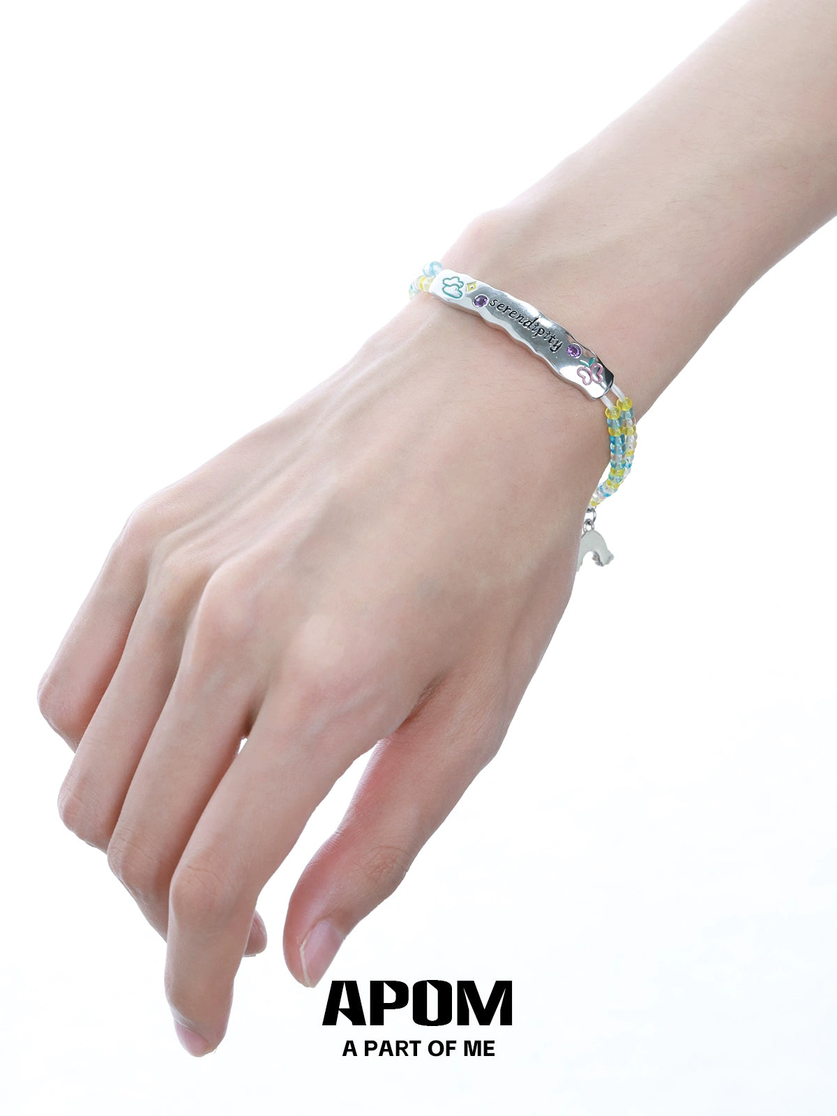 Rainbow Beaded Bracelet