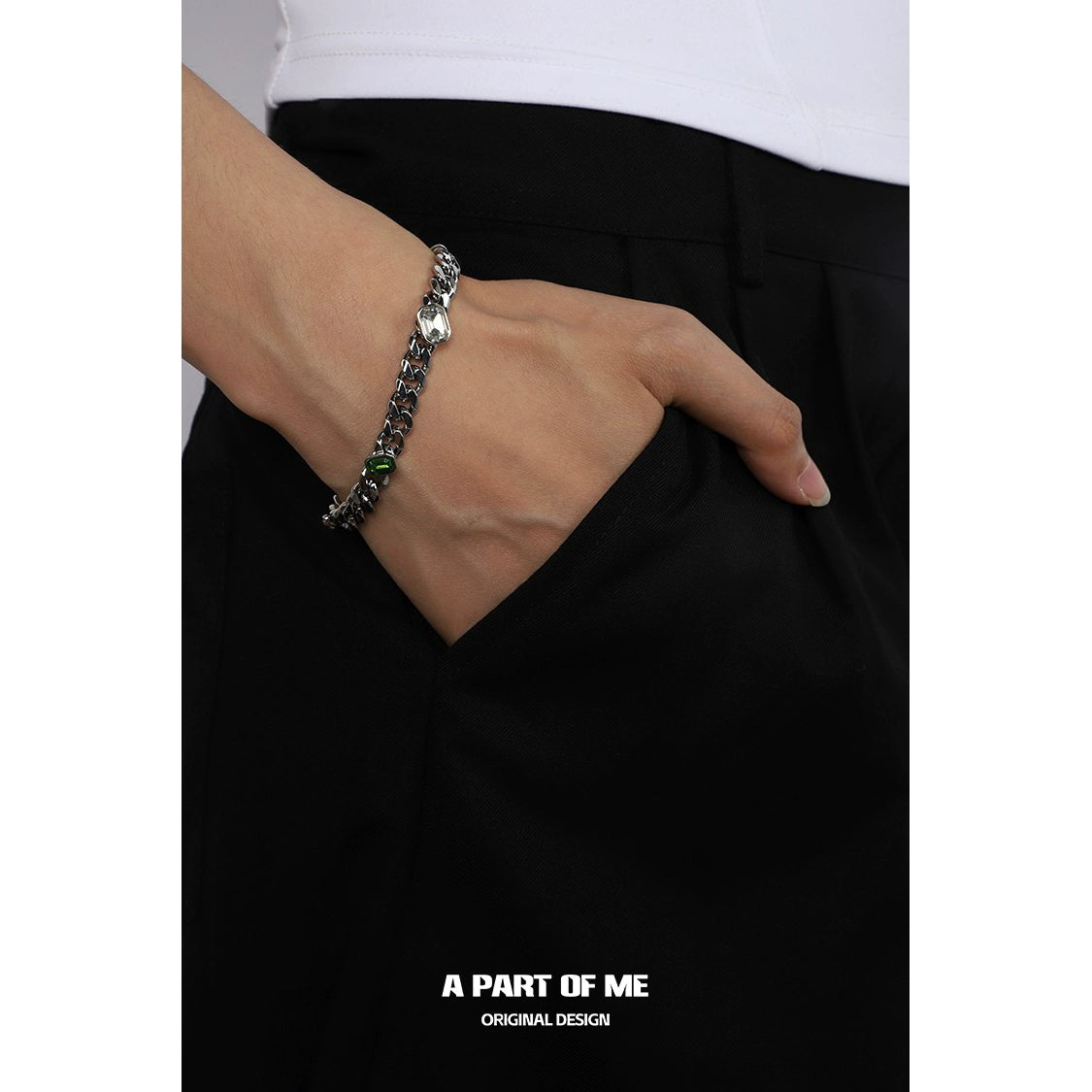 Hip Hop Gem Cuban Bracelet