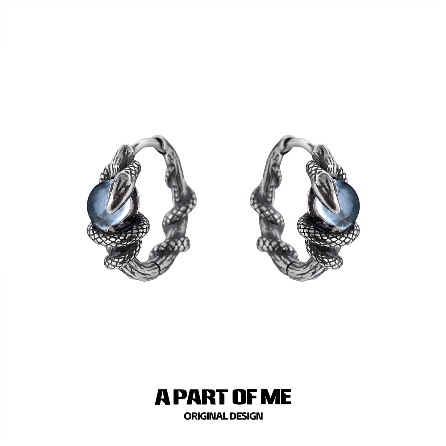Slytherin Venom Snake Earrings
