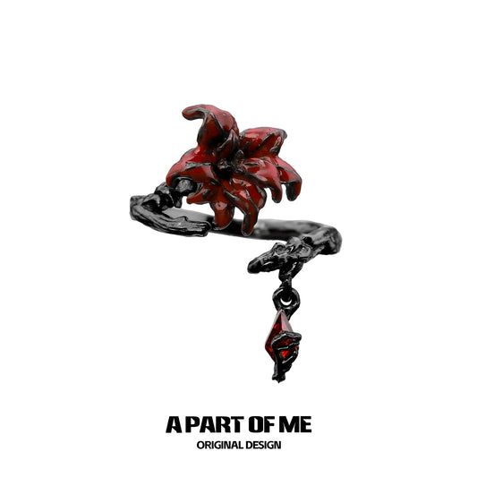 Dark Mandala Spice Girl Ring