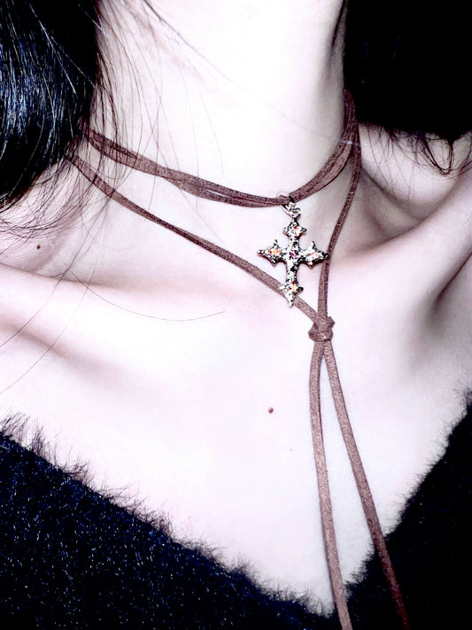 "Girl's Prayer" Cross Necklace