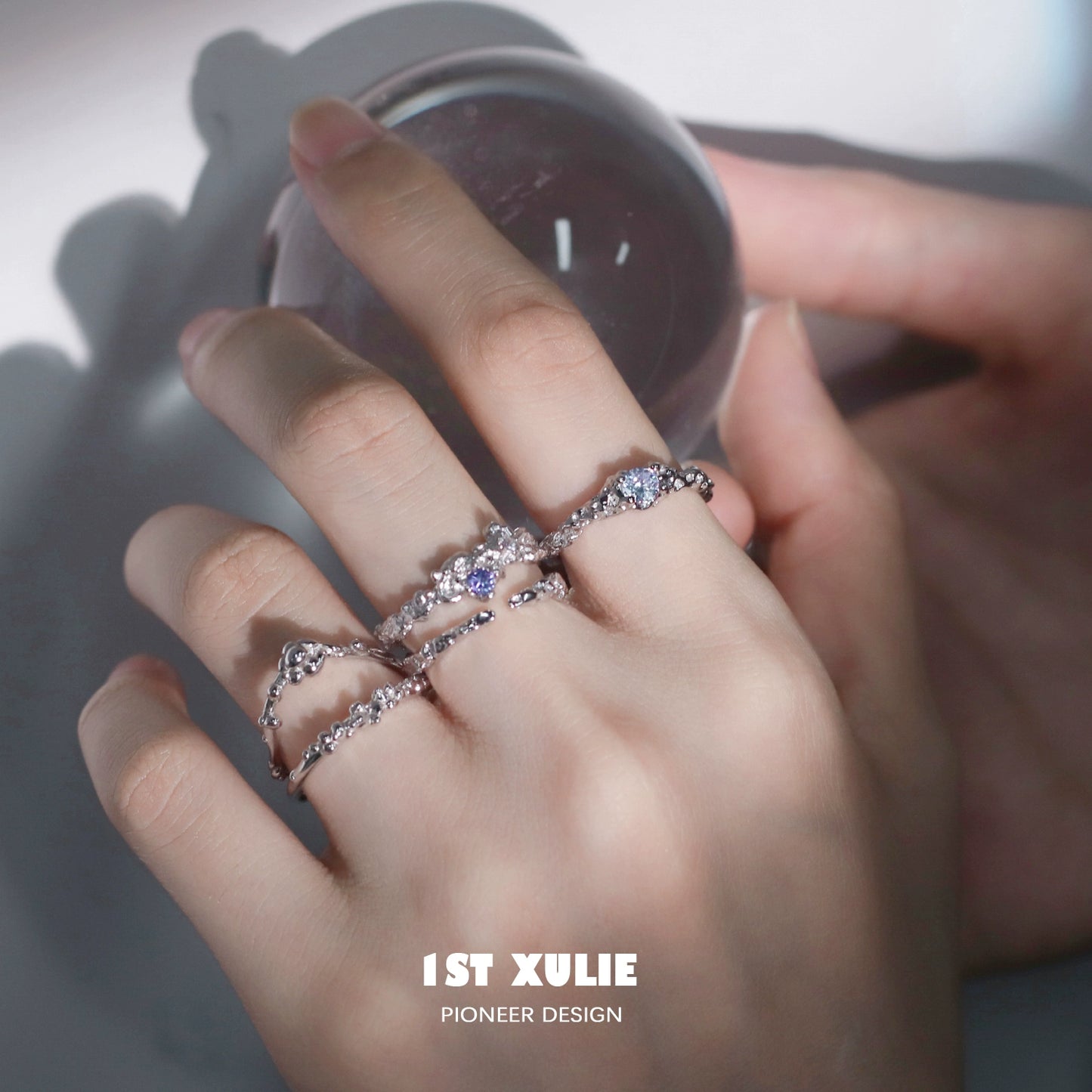Dream Fairy Purple Zircon Ring