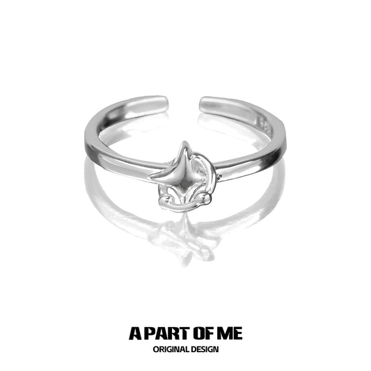 Silent Galaxy Star Ring