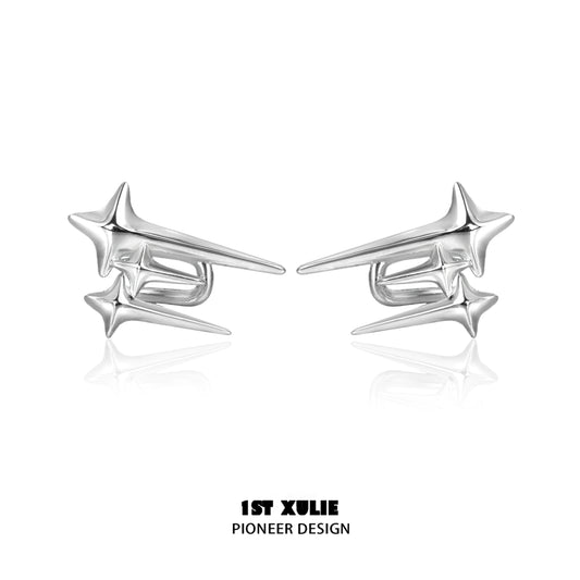 Galactic Stars Geometric Earrings