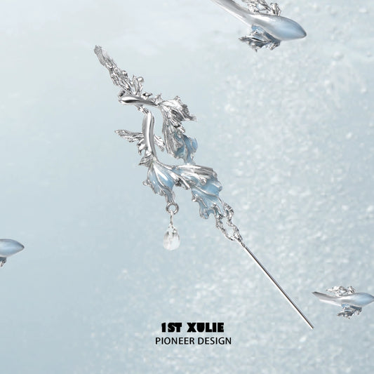 Mermaid Tail Piercing Ear Needle