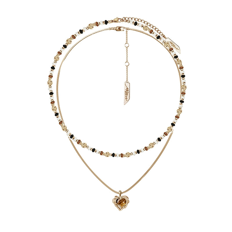 Tiger’s Eye Layered Necklace