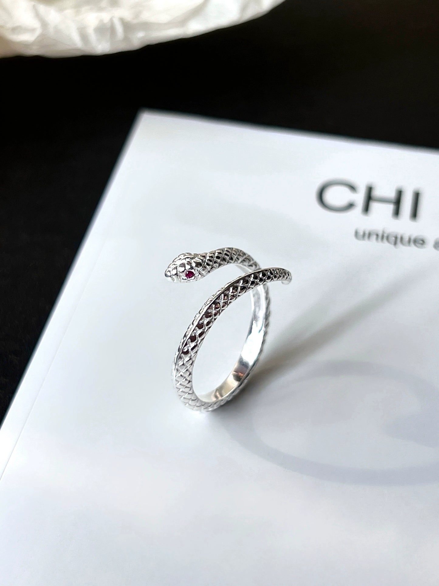 “Spirit Snake” Coil Ring