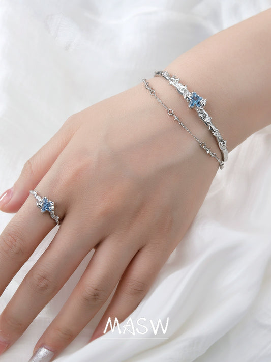 Midnight Blue Star Bracelet