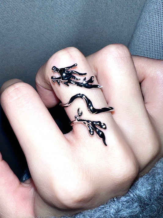 "Chinese Dragon" Winding Ring