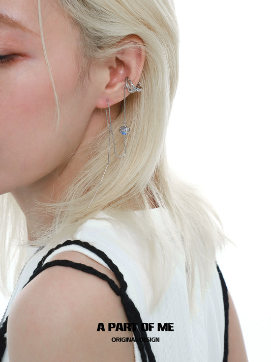 Romantic Mercury Statement Earrings