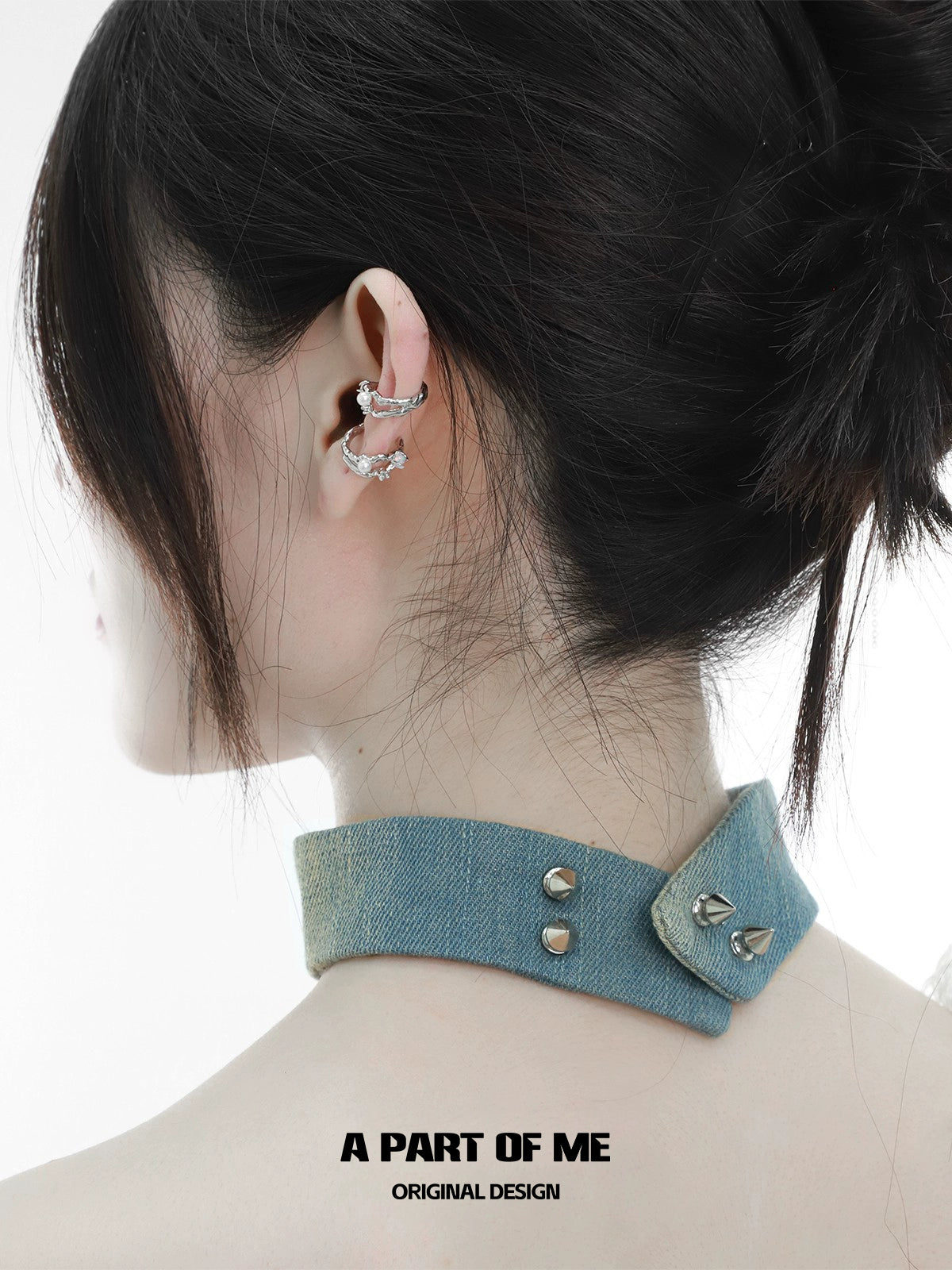 Rainbow Pearl Ear Cuffs