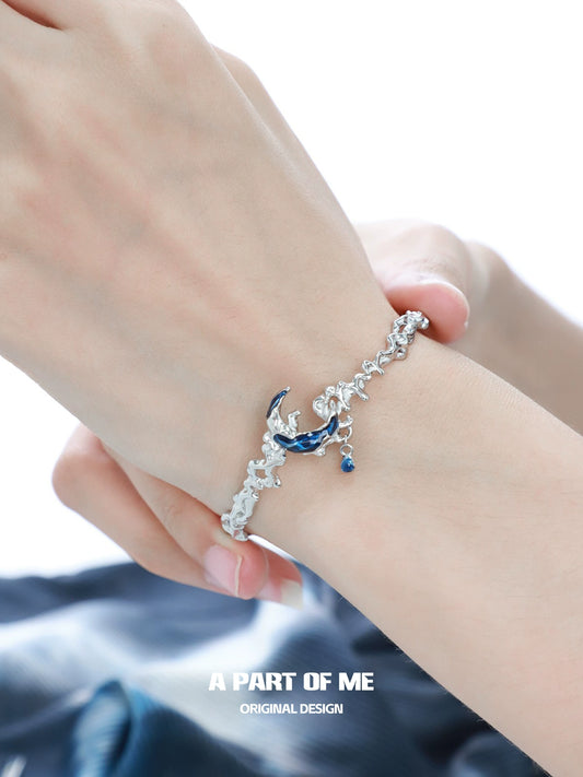 Mystery Blue Moon Bracelet