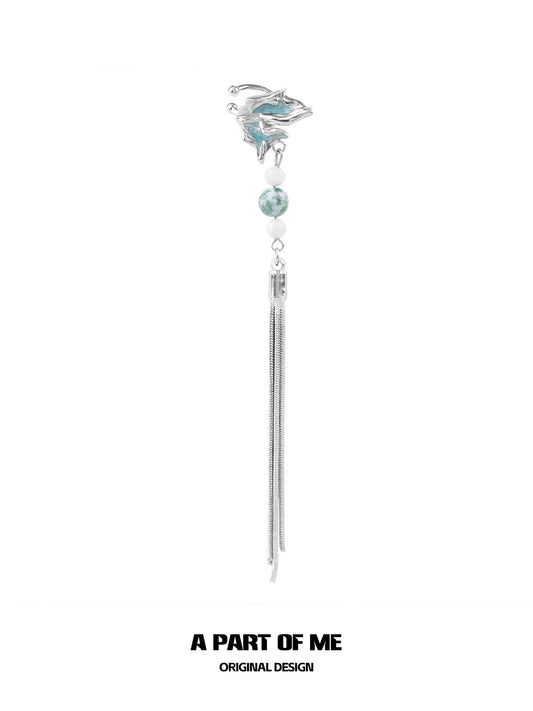 Dreamy Lake Fringe Ear Cuff