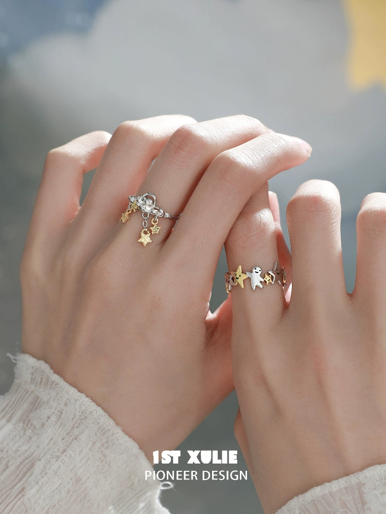 Star Seeker Shining Silver Ring