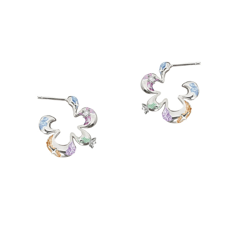 Magic Garden Colorful Earrings