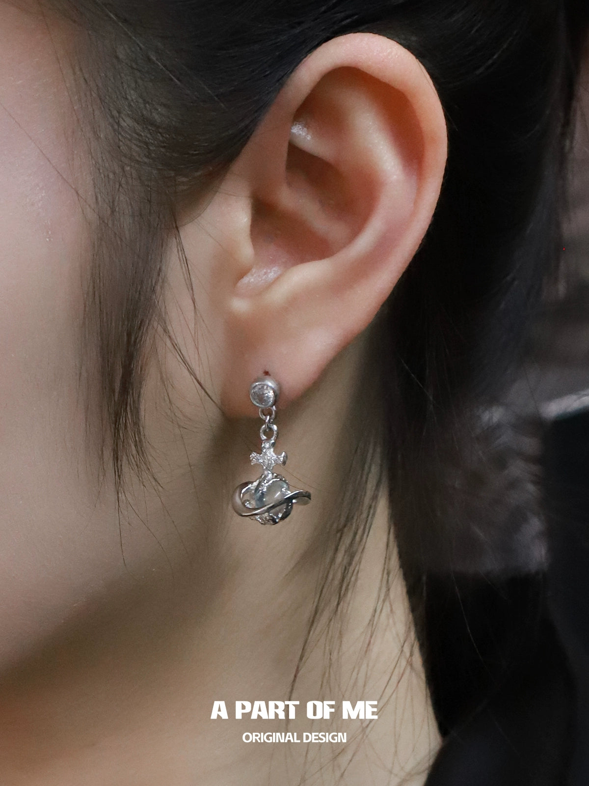 Mystic Mercury Orbit Earrings