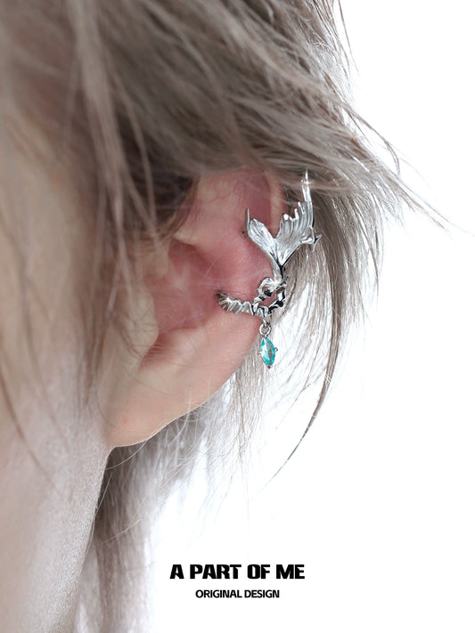 Silent Fishtail Ear Cuffs