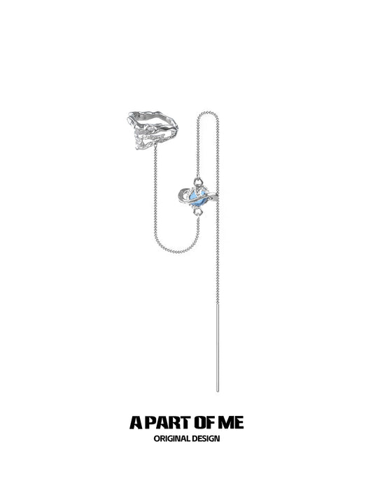 Romantic Mercury Statement Earrings