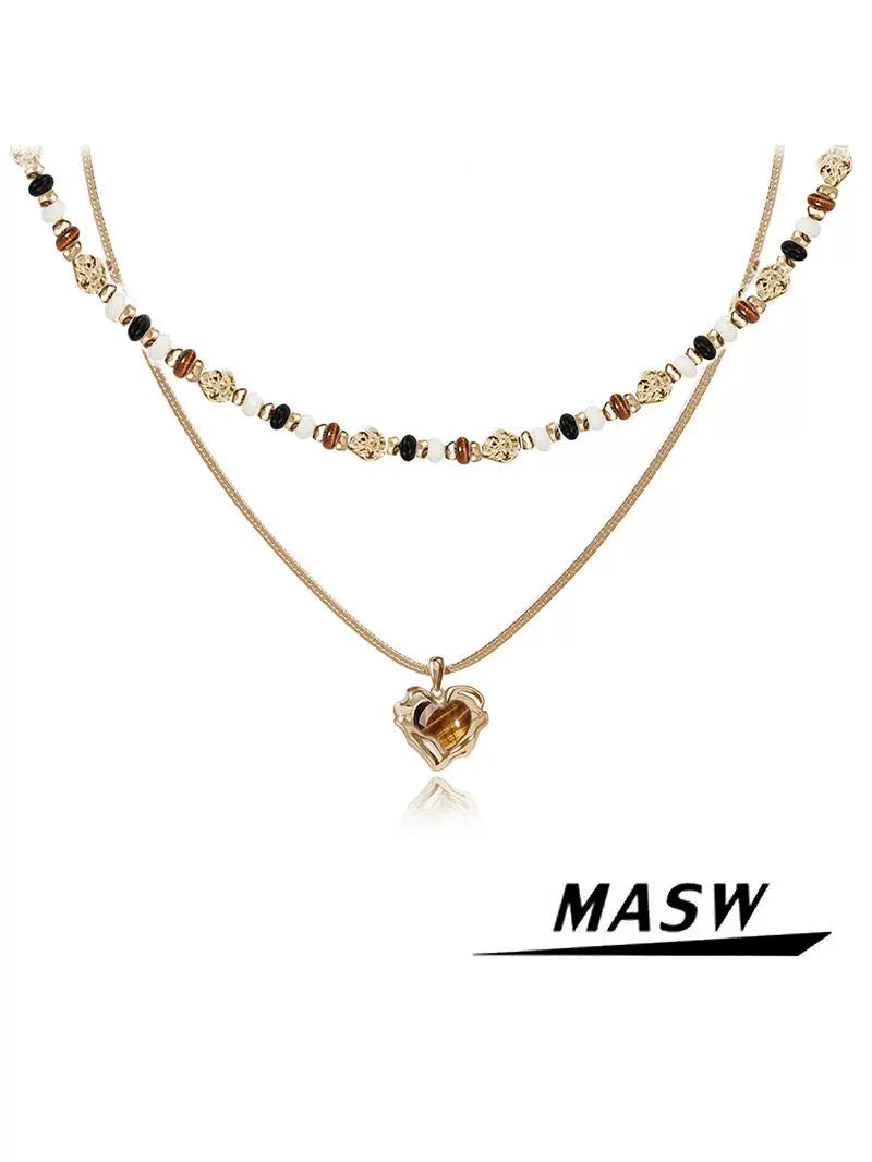 Tiger’s Eye Layered Necklace