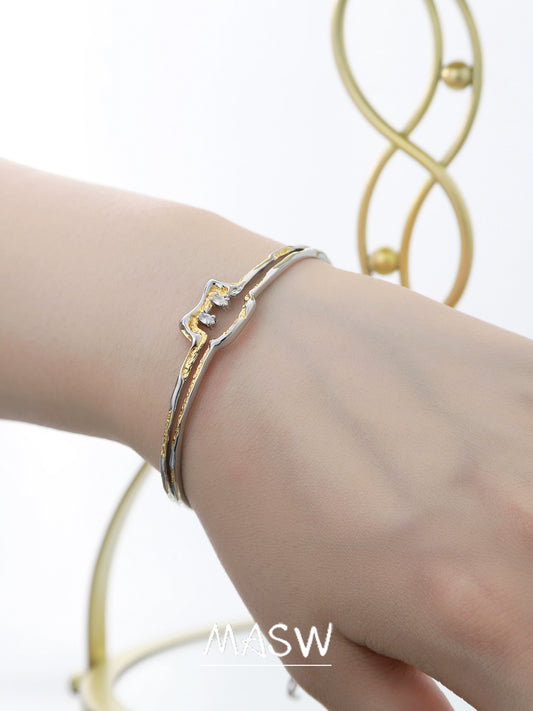 Sweet Hollow Cat Bracelet