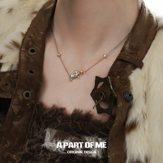 Good Night Lamb Necklace