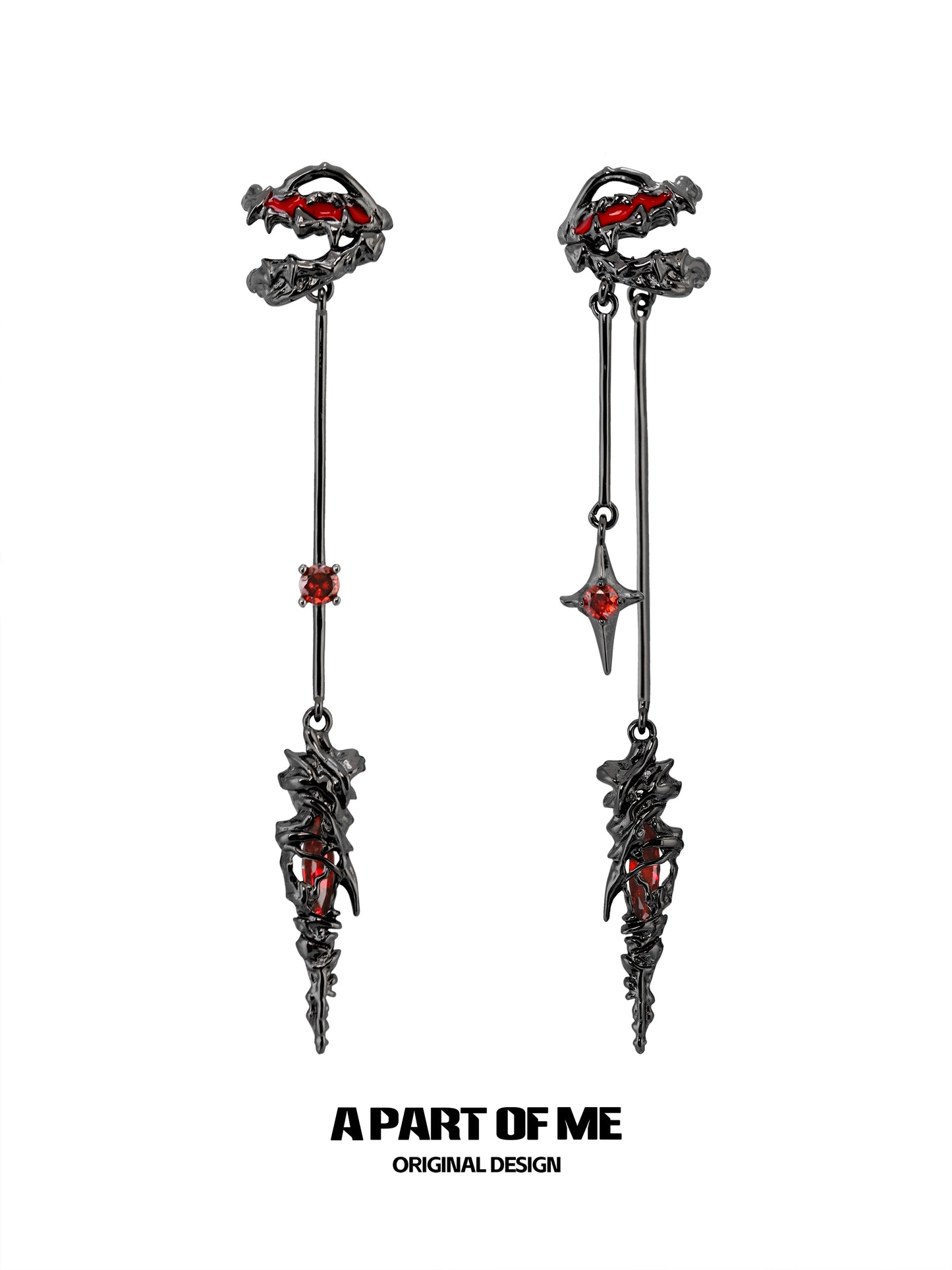 Fierce Dragon Roar Ear Clips