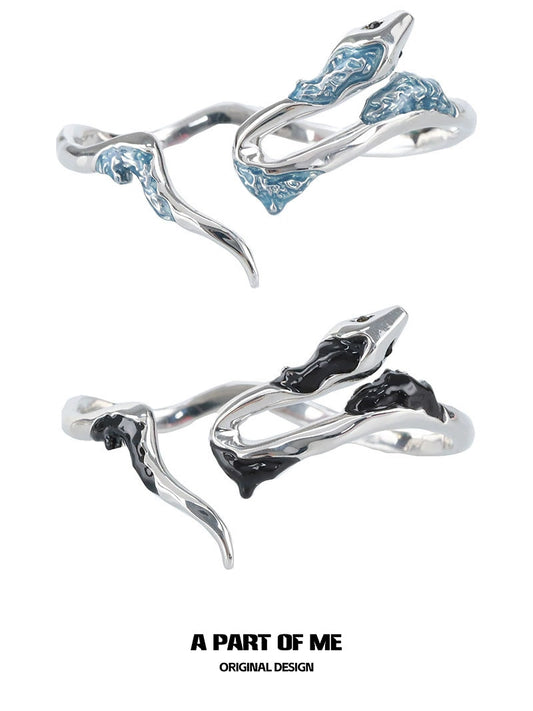 Slytherin Snake Wrap Bracelet