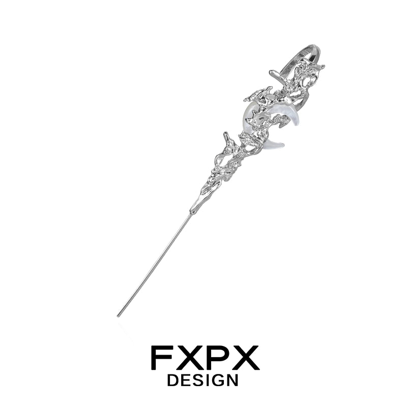 Gothic Day & Night Piercing Ear Needle