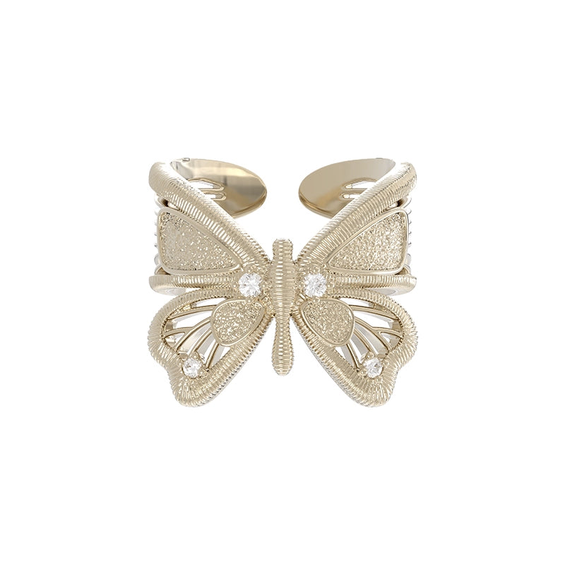 Angel Butterfly Guardian Ring