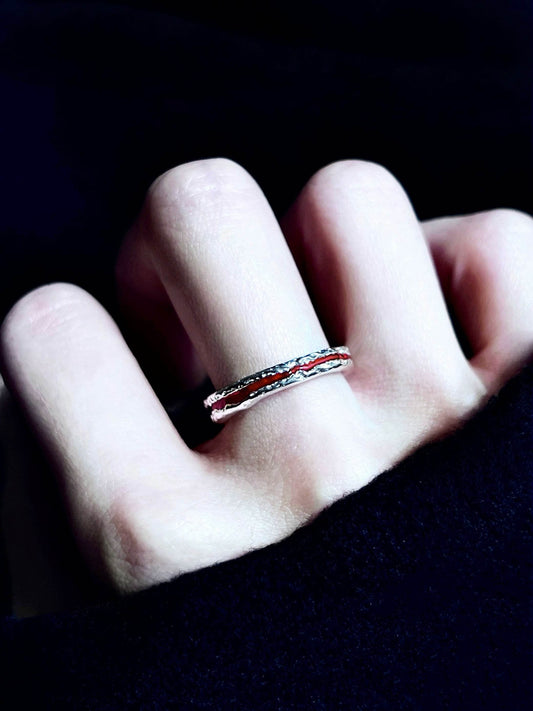 "Blood Fetters" Minimalism Ring