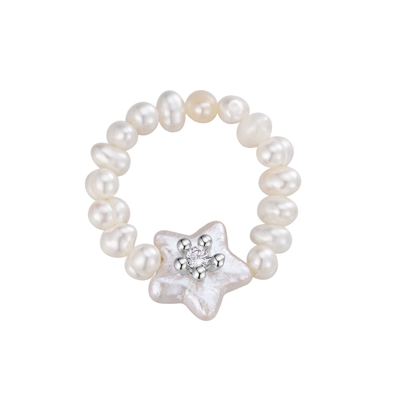 Island Star Pearl Ring