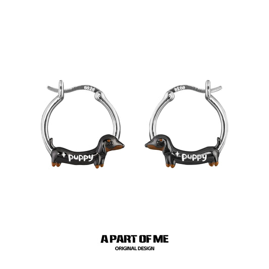 Dachshund Lucky Earrings