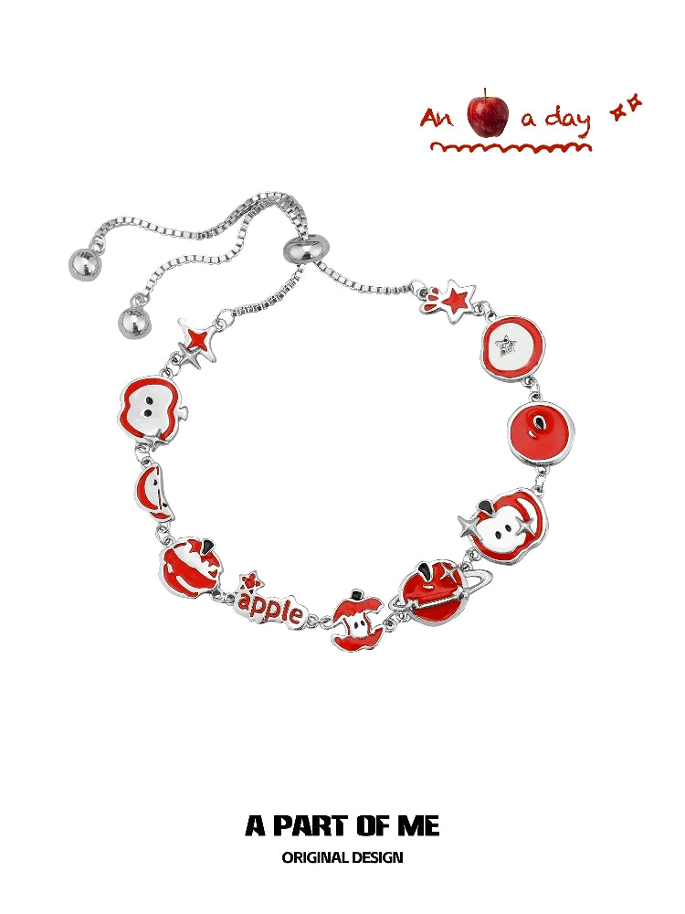 Sweet Apple Slice Bracelet