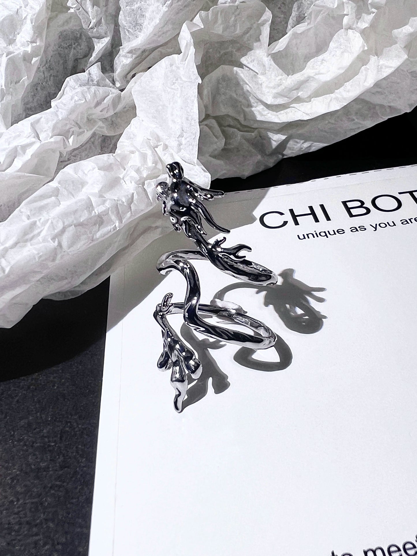 "Chinese Dragon" Winding Ring