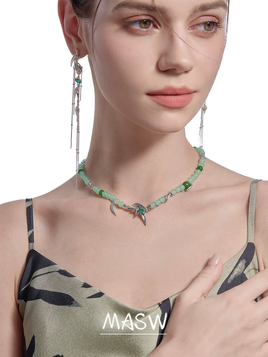 Greenstone Vintage Necklace